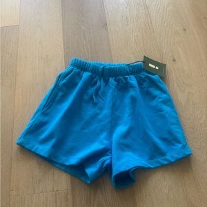 Blue Casual Shorts Daily Drills